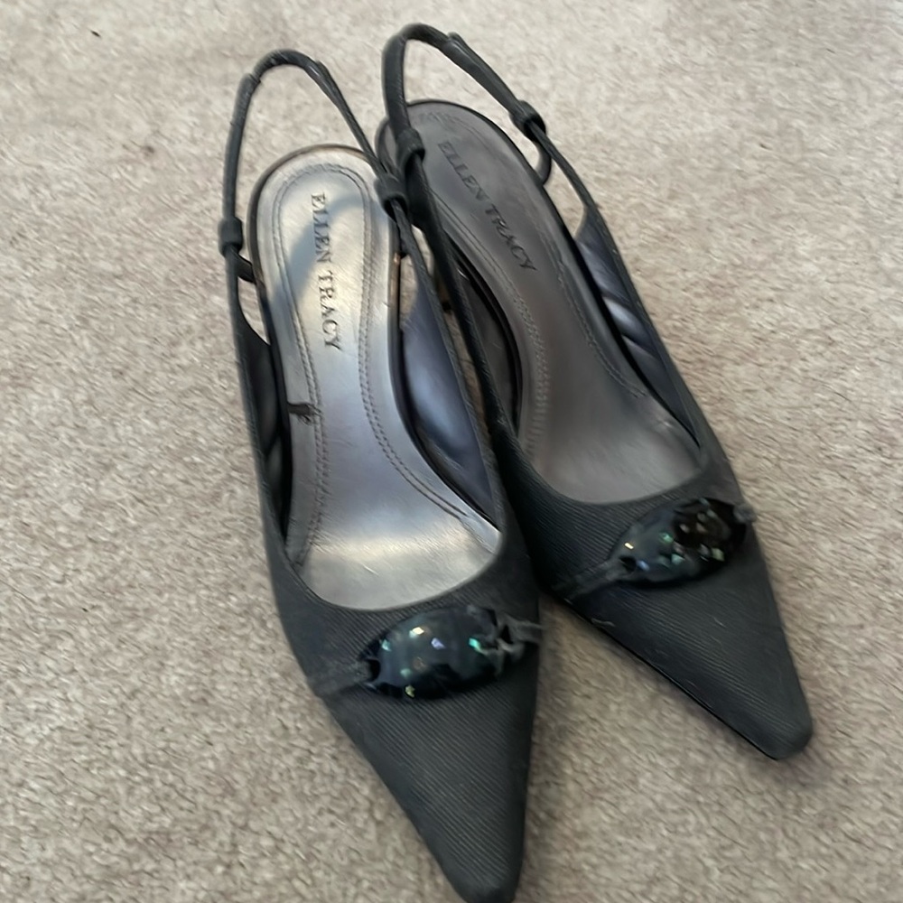 Grey dress heels